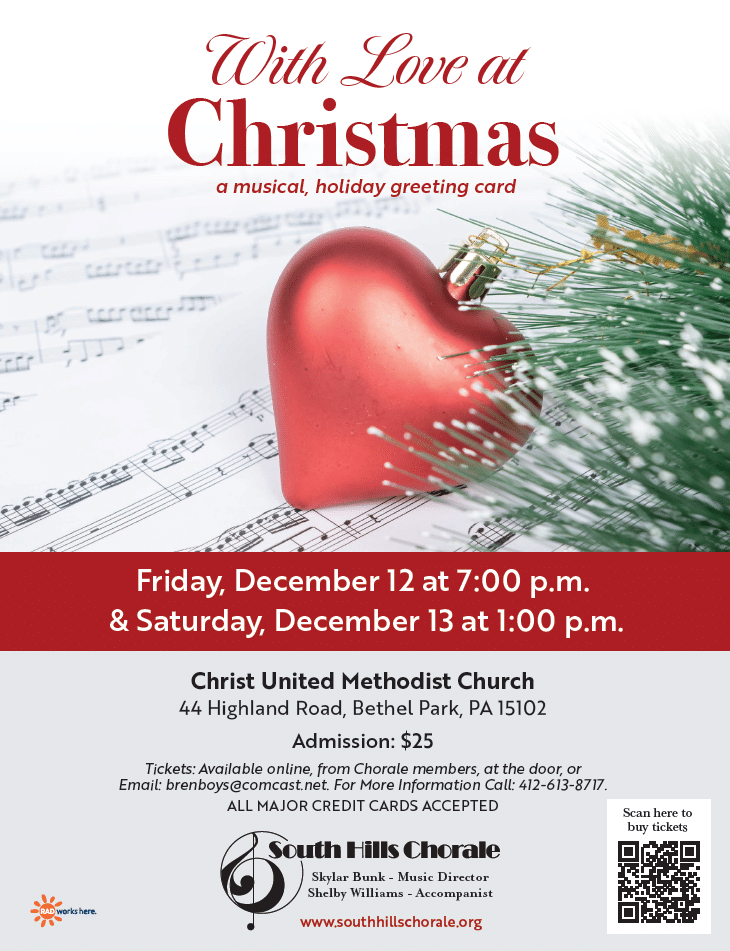 With Love at Christmas - 2025 holiday concert